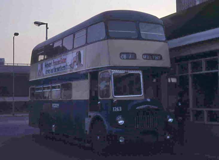 South Yorkshire PTE Daimler CVG6 Roe 1263